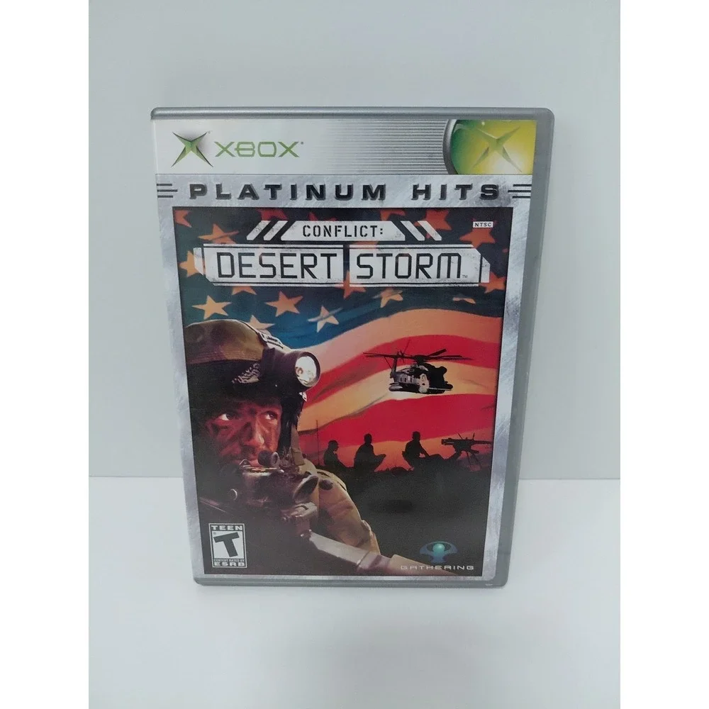 Conflict: Desert Storm Platinum Hits Game (Microsoft Xbox, 2002) - Picture 2 of 5